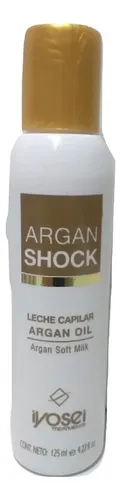 Leche Capilar Iyosei Argan Shock con Aceite de Argán Antifrizz 125 ml