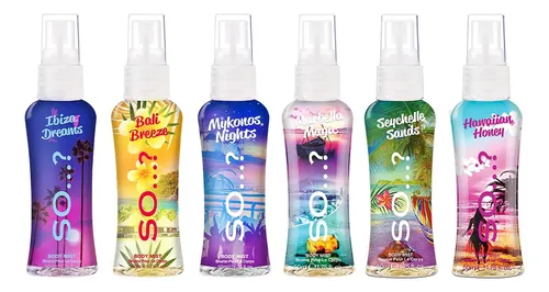 ¿así Que…? Set Escapes Body Mist – Perfumes Para Mujer