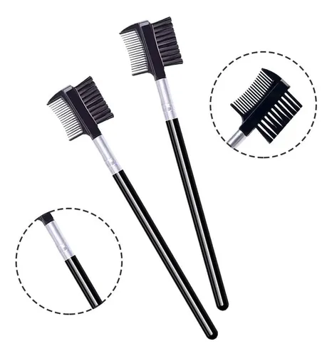 Set De Peine Para Pestañas Y Cepillos Para Cejas Lookseven (