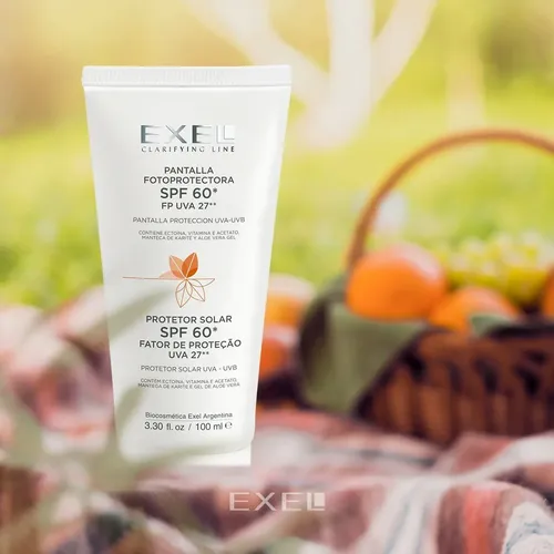 Pantalla Fotoprotectora Spf 60 Fp Uva 27 Exel 100 ml