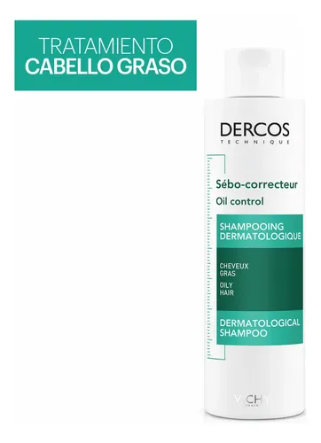 Shampoo Vichy Dercos Thechnique Sebo-Corrector en botella de 200mL por 1 unidad de 200mL