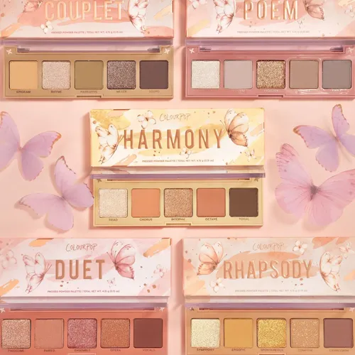 Paleta De 5 Sombras De Colourpop