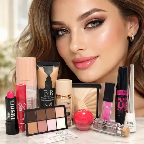Combo Surtido Maquillaje Tejar 12 Productos