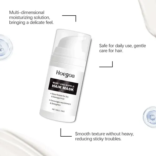 La Mascarilla Capilar Hidratante Suave De Hoegoa Cuida El Ca