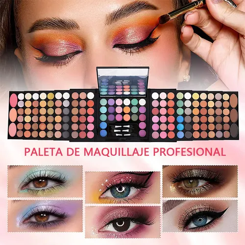 Set Paleta De Maquillaje 148 Colores Miss Rose Para