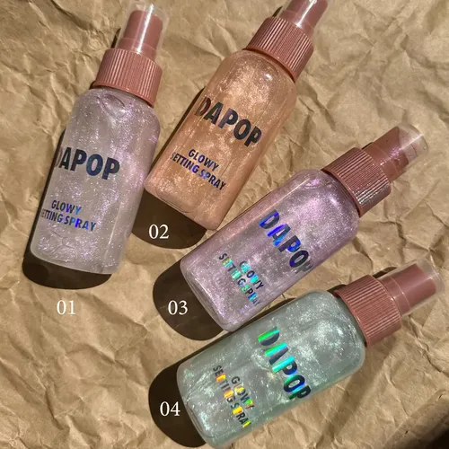 Fijador Con Brillo Glowy Setting Spray Dapop New Lanzamiento