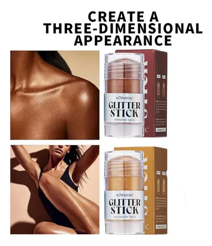 Iluminador En Barra Multiusos Para Rostro Y Cuerpo