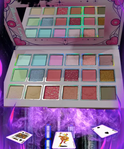 Paleta De Maquillaje 18 Tonos Sombras Para Ojos Con Espejo
