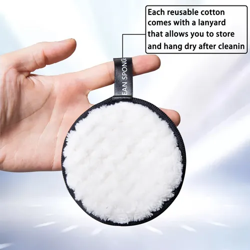 Pads Desmaquillantes Reutilizables Yimingbuty, Suaves, Pack