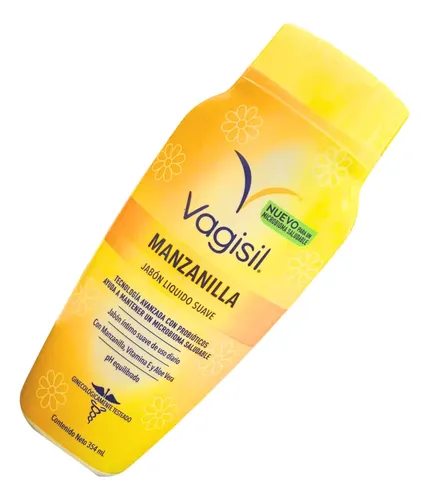 Vagisil Jabón Liquido Intimo Suave Manzanilla 354ml