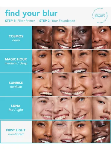Filtro Facial Primer Tula Skin Care Blurring Sunrise, 30 Ml