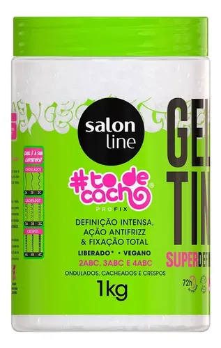 Salon Line Gelatina Profix 1 Kg Definicion Antifrizz Curly