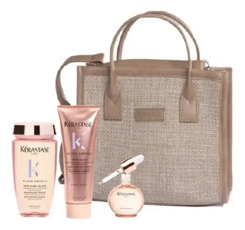 Set Gloss Absolu: Shampoo + Acondicionador + Aceite Capilar