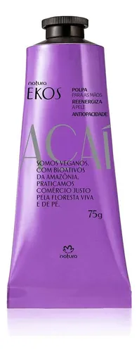 Pulpa Hidratante para Manos Natura Ekos Açaí 75g