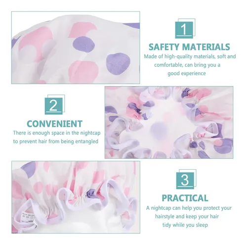 2 Gorros De Baño Impermeables Para Ducha