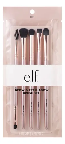 E.l.f Cosmetics Set 5 Brochas Ultimate Eyes Brush Collection