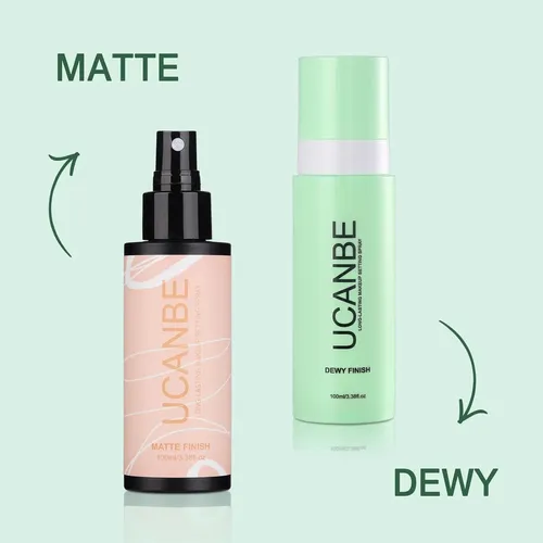 Spray Fijador De Maquillaje Ucanbe 100 Ml Brillante
