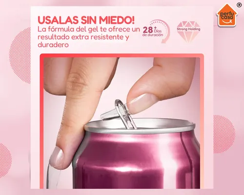 Kit Uñas Soft Gel Tips Manicuría Completa Cabina Uv Led Semi