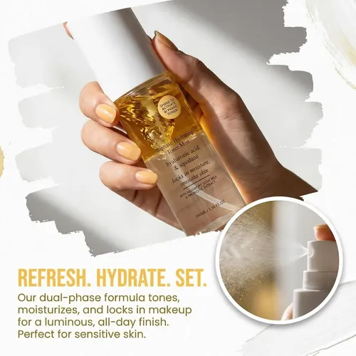 Tónico Lechoso Y Bruma Facial Hidratante-spray Fijador 2pcs