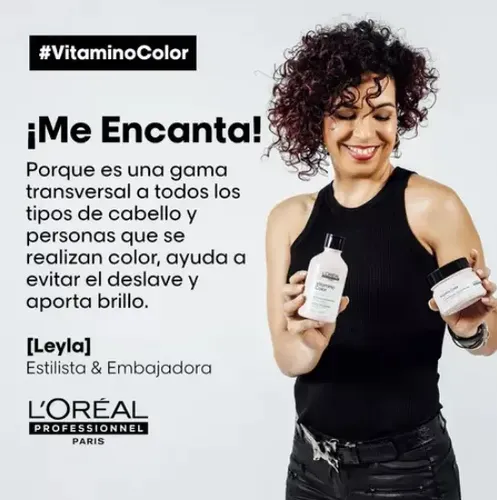 Shampoo Cuidado del Color Cabello Tinturado Vitamino Color 300 ml L’Oréal Professionnel