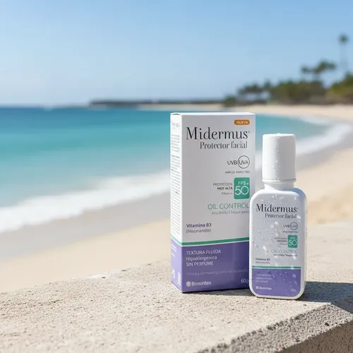 Midermus Protector Solar Facial Oil Control Fps 50+
