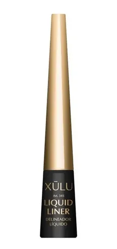 Delineador Líquido Xúlu Cosméticos Negro Mate Hipoalergénico