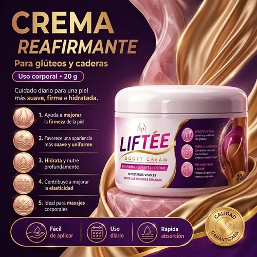 Crema Corporal Hidratante Glúteos Caderas Fórmula Suave