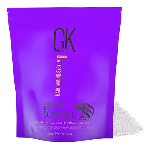Polvo Aclarador Gk Hair Miami Beach Bombshell 450 G