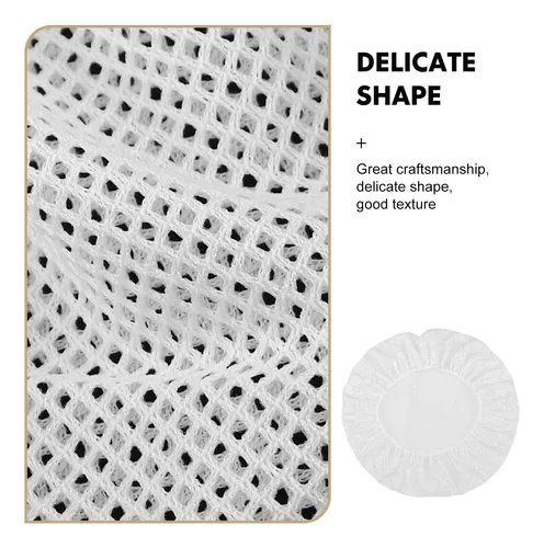 6 Piezas Red Para Cabello Dormir, Red Para Rulos, Poliéster