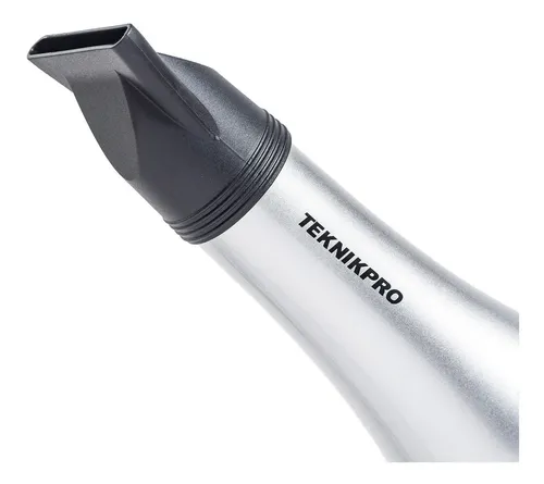 Secador Pelo Profesional New Eco Ion 3200 Teknikpro Difusor Plateado