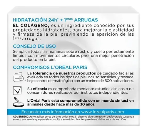 Crema Facial Antiarrugas +35 Loréal Paris Hidra Total 5 50ml