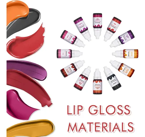 Set De Pigmentos Para Brillo Labial Líquido