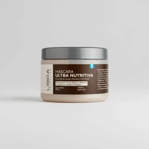Máscara Facial Ultra Nutritiva Libra Con Cacao Y Karité 250g