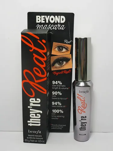 Pestañina Benefit Negro 8.5g Alargador Voluminizador Libre de Crueldad