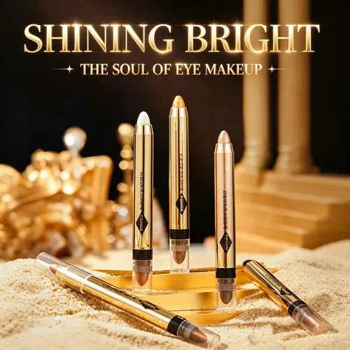 Utensilio Maquillaje Ojos Barra Sombra Con Punta Difuminante