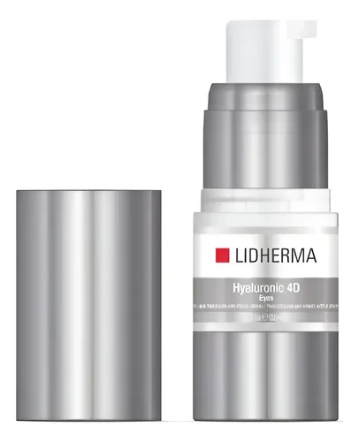 Contorno De Ojos Antiage Arrugas 4d Con Hialuronico Lidherma