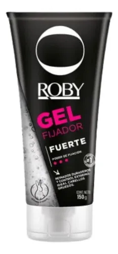 Roby Gel Fijación Fuerte Para El Cabello X 150 G