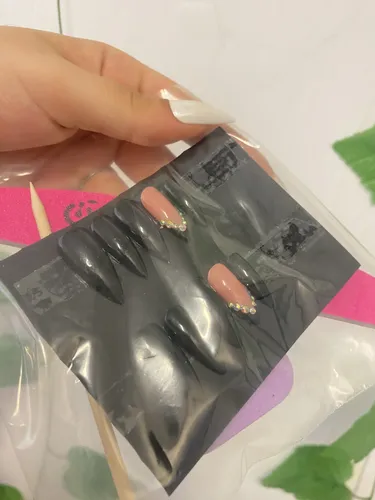 Uñas Press On Personalizadas Con Kit De Colocación