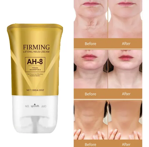 Crema Reafirmante Para Cuello Con Roll On Ah-8 120 G Neutra