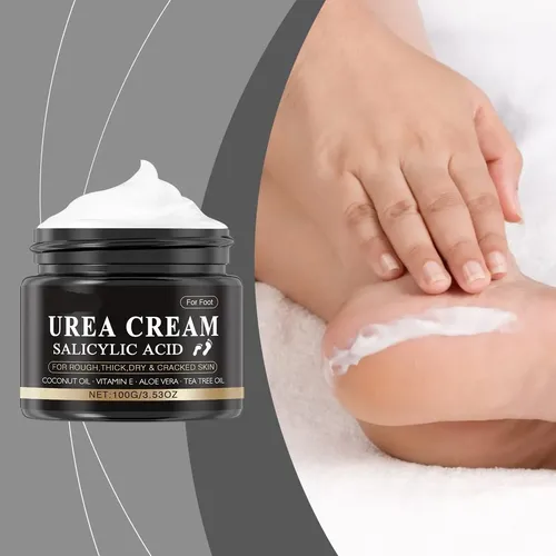 Creme Esfoliante Para Cuidados Com Os Pés Com Uréia 100g 1pc