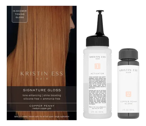 Brillo Para Cabello Kristin Ess, Tinte Semipermanente Copper