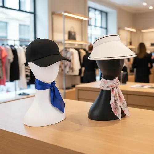 Cabeza Exhibidora Plastica Gorros Peluca Pañuelos