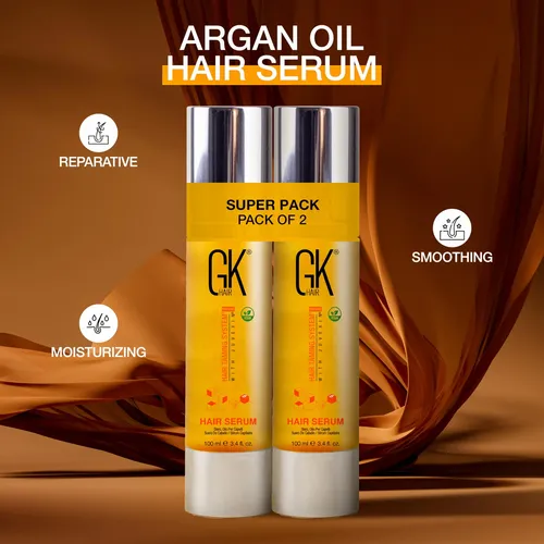 Serum Capilar Gk Hair Argan Oil 2x100ml Control Frizz