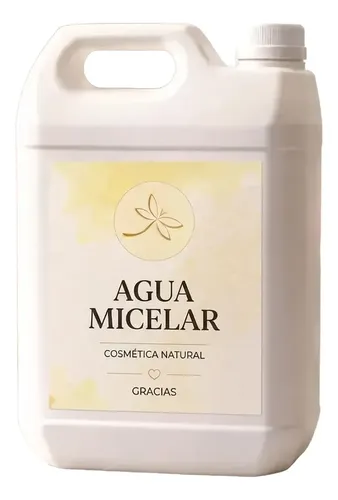 Agua Rosas Micelar 5l Uso Cosmetico Limpieza Profunda