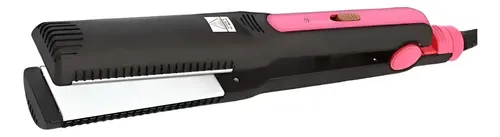 Plancha De Pelo Cabello Pp13 De Cerámica 40w Color Negro