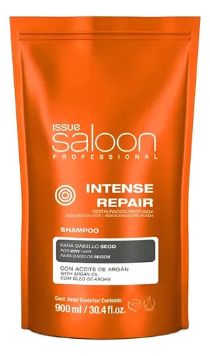 Issue Saloon Shampoo Intense Repair 900 Ml- Cabello Seco