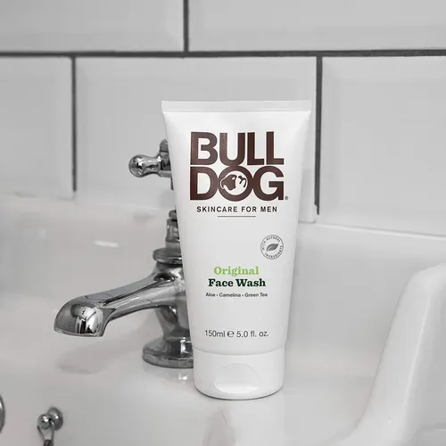 Gel Limpiador Facial Bulldog Hombre 2x150g