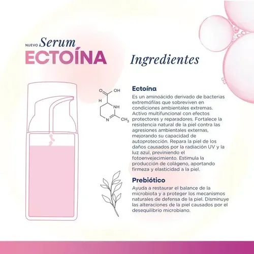 Dermaglós Serum Facial Ectoína Protege Y Calma 30ml