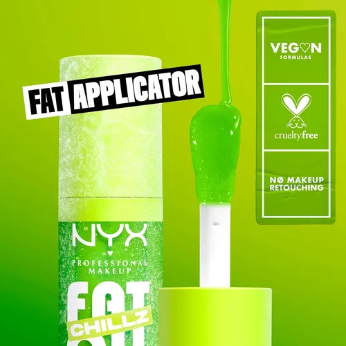 Nyx Professional Makeup Gloss Fat Oil Lip Drip Kiwi Freezie