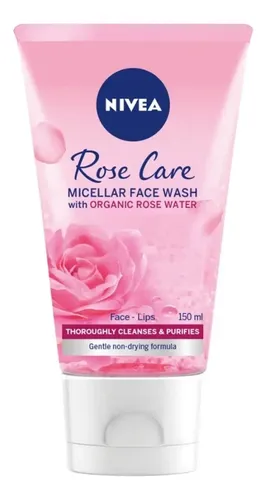 Gel Limpiador Micelar Nivea Rose Care 150 Ml